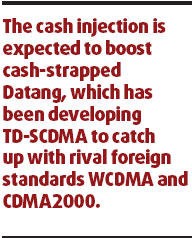 Stake sale to power local 3G standard