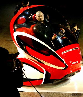 通用電動聯網概念車上海全球首發