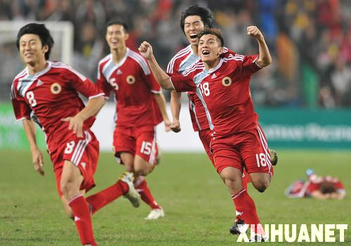 東亞運男足：中國香港戰(zhàn)勝日本歷史性奪冠