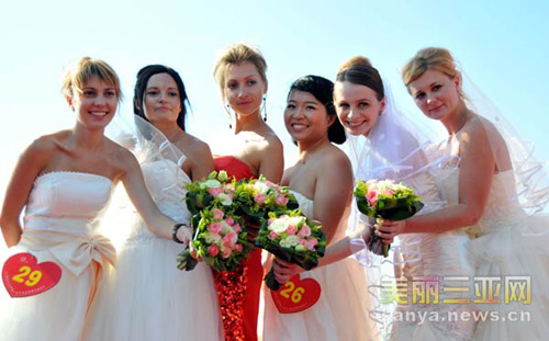 100對愛侶天涯海角見證真愛