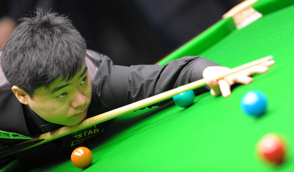 四體會臺球個人賽丁俊暉、潘曉婷晉級8強、4強