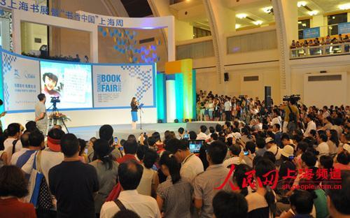 2013上海書展落幕 焦晃脫稿朗誦贏全場贊譽