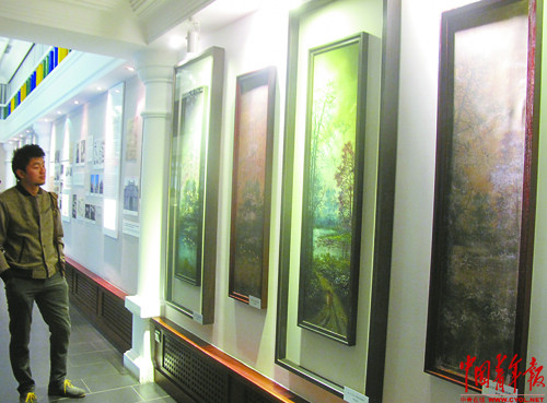 天津慶王府油畫的“整容術(shù)”