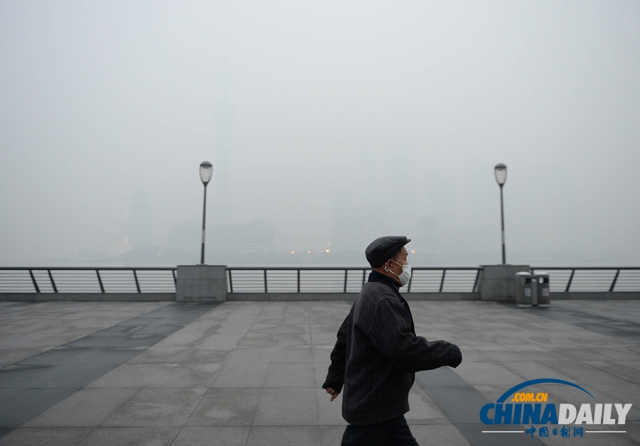 上海再遭六級重度污染