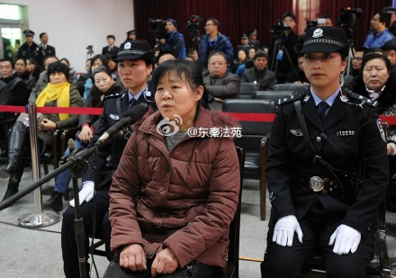 陜西富平販嬰案開審 張淑俠被控6次參與販賣嬰兒