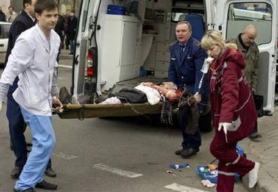 白俄羅斯首都發(fā)生地鐵爆炸 正值下班高峰期(圖)