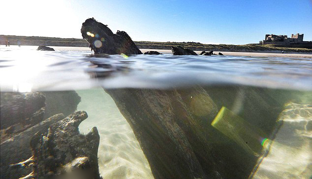 英古堡附近現(xiàn)百年前神秘遇難船(組圖)