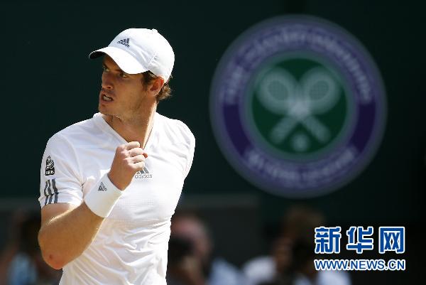 穆雷橫掃小德首奪溫網 結束英國77年等待