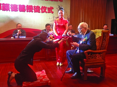 93歲國醫大師破例再收徒 常州弟子拜入孟河門下