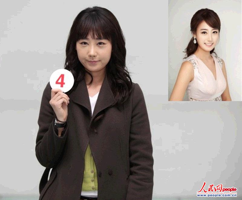 2013韓國小姐素顏照大集合 “撞臉”非也實為高超化妝術顯神通