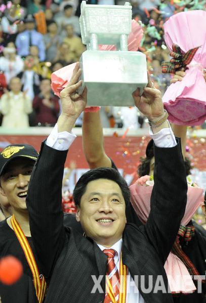 CBA總決賽：廣東隊(duì)摘得總冠軍