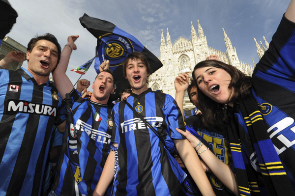 意甲：米利托絕殺 國際米蘭五連冠