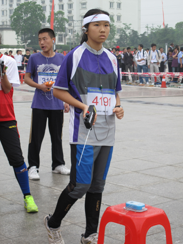 四體會無線電測向比賽 風雨無阻顯實力