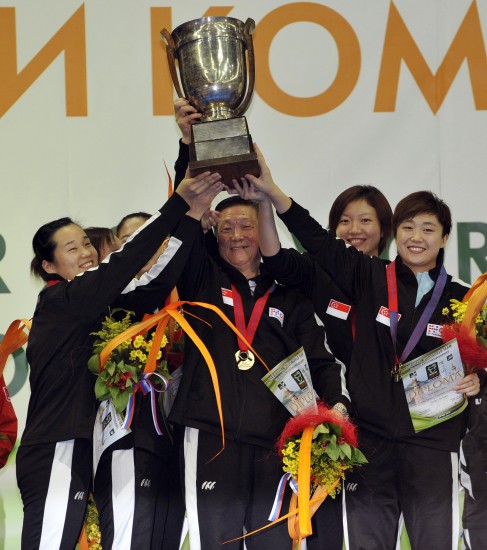 世乒賽：中國女乒夢碎莫斯科 男乒勇奪五連冠