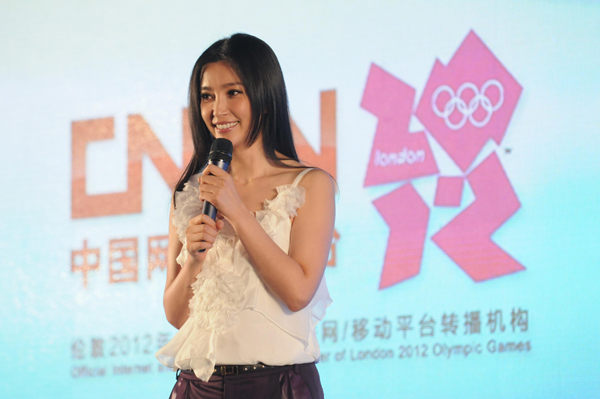 CNTV發(fā)布奧運(yùn)報(bào)道戰(zhàn)略 李冰冰成“倫敦行動(dòng)”形象大使