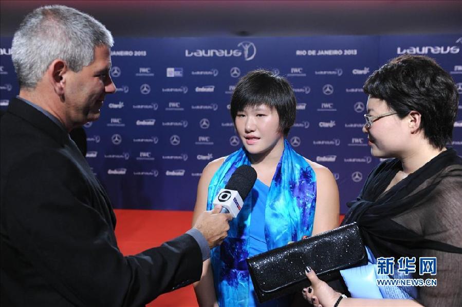 勞倫斯獎(jiǎng)?lì)C獎(jiǎng)典禮群星閃耀